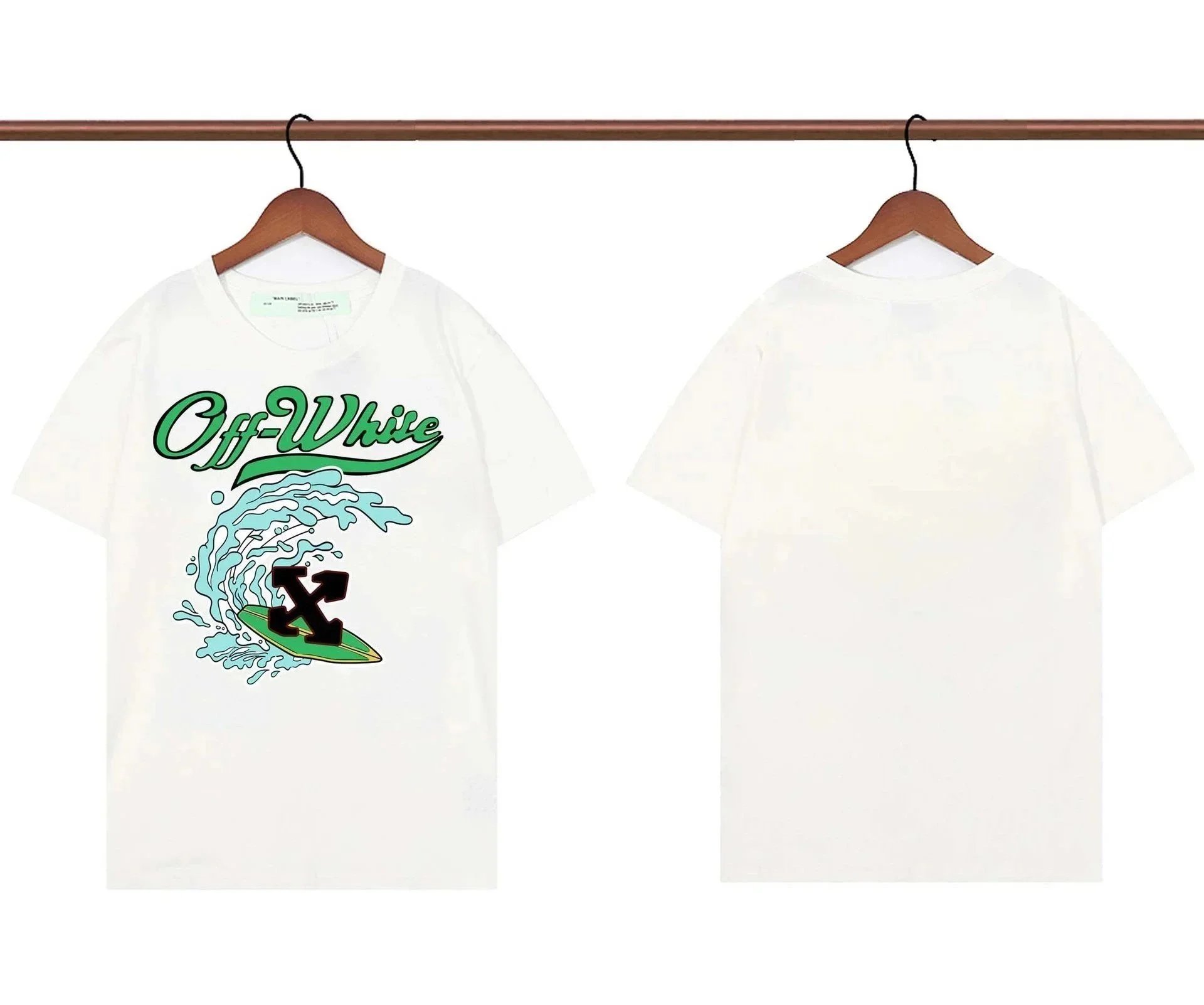 Off-White T-Shirts Graphic Print — 28
