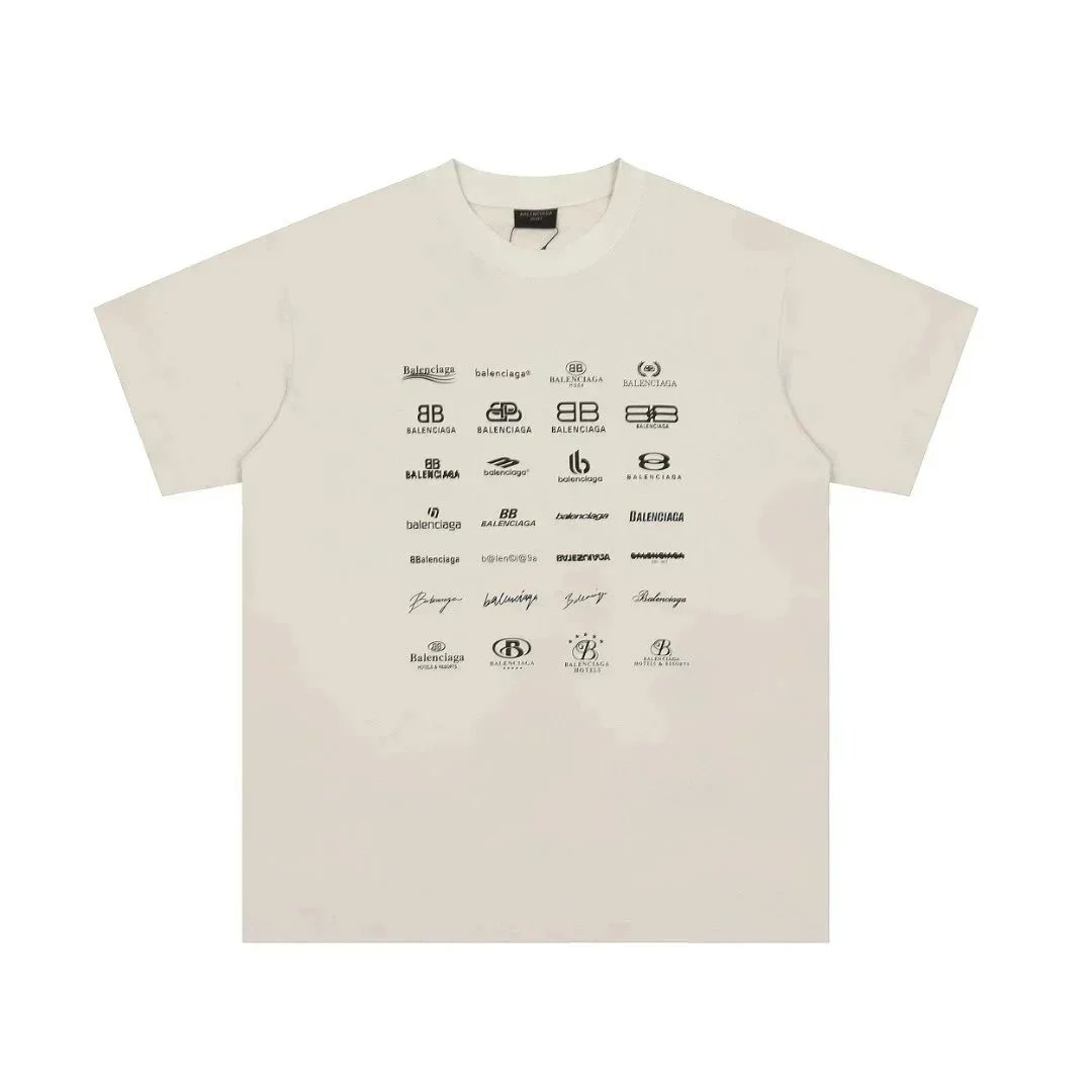 Balenciaga T-Shirts Logo Print — 19