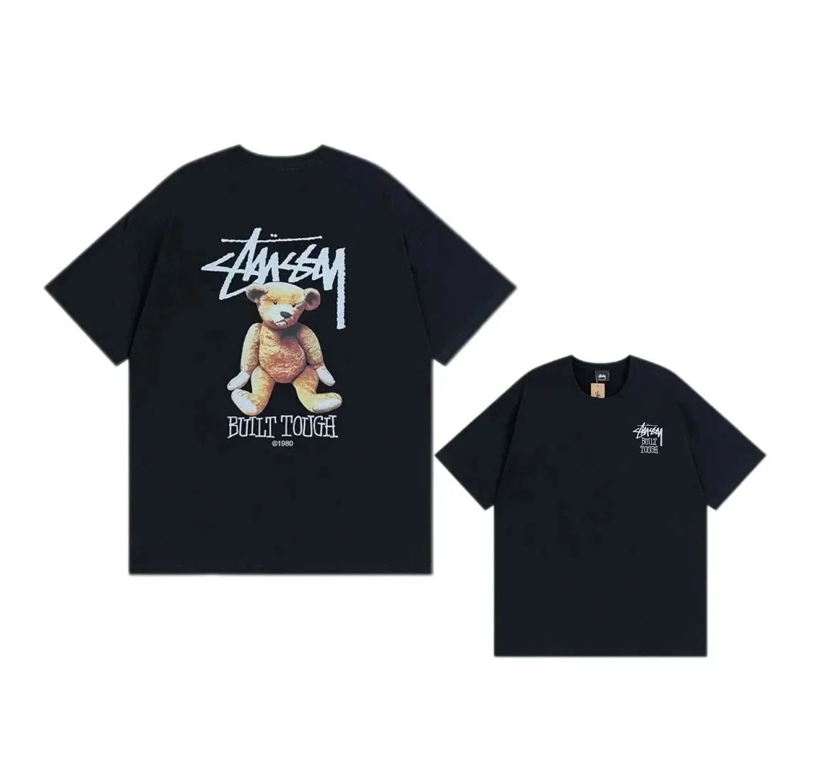 Stüssy T-Shirts Short-Sleeve Hand Graphic T-Shirt image 9