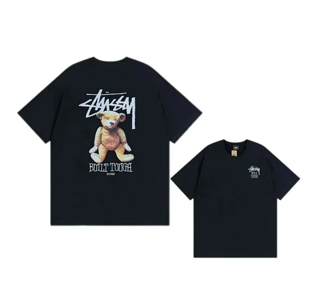 Stüssy T-Shirts Short-Sleeve Hand Graphic T-Shirt product detail image 8