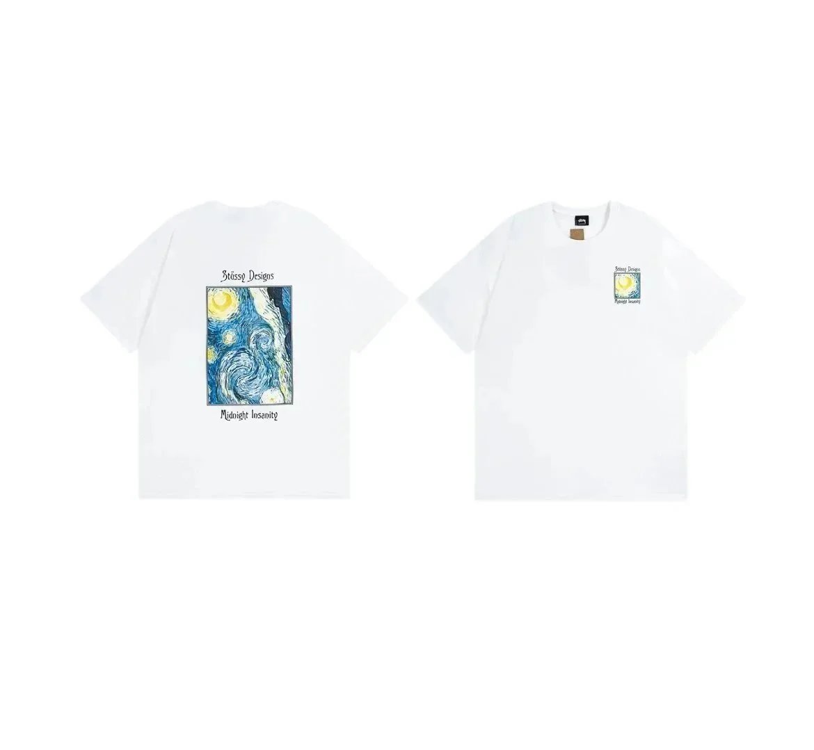 Stüssy T-Shirts Short-Sleeve Hand Graphic T-Shirt — 17