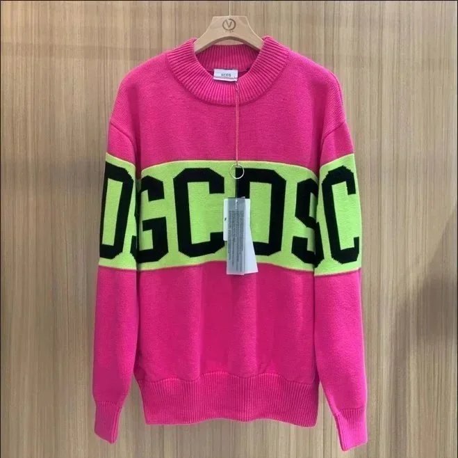 GCDS Hoodies & Sweatshirts Logo Colorblock Crewneck Sweatshirt — 30