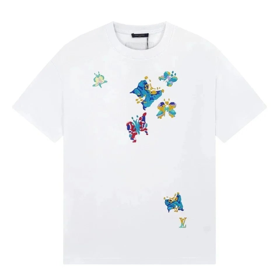 Louis Vuitton T-Shirts Short Sleeve Graphic — 4