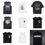 Amiri, Balenciaga, Saint 69, Ami Sleeveless T-Shirts [37 styles]