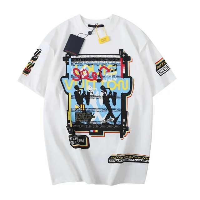 Louis Vuitton T-Shirts Short Sleeve Graphic product detail image 11