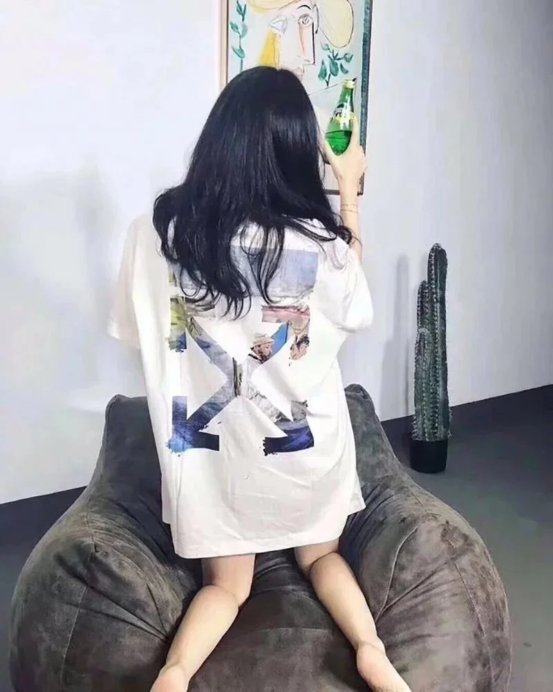 Off-White T-Shirts Short-Sleeve Graphic Print image 2