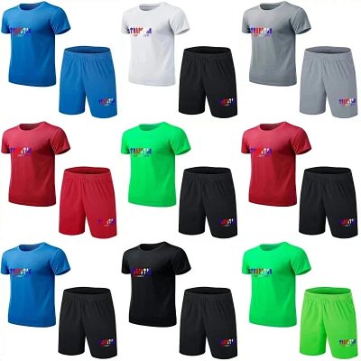 Trapstar Logo T-Shirt/Shorts Set [40 styles]