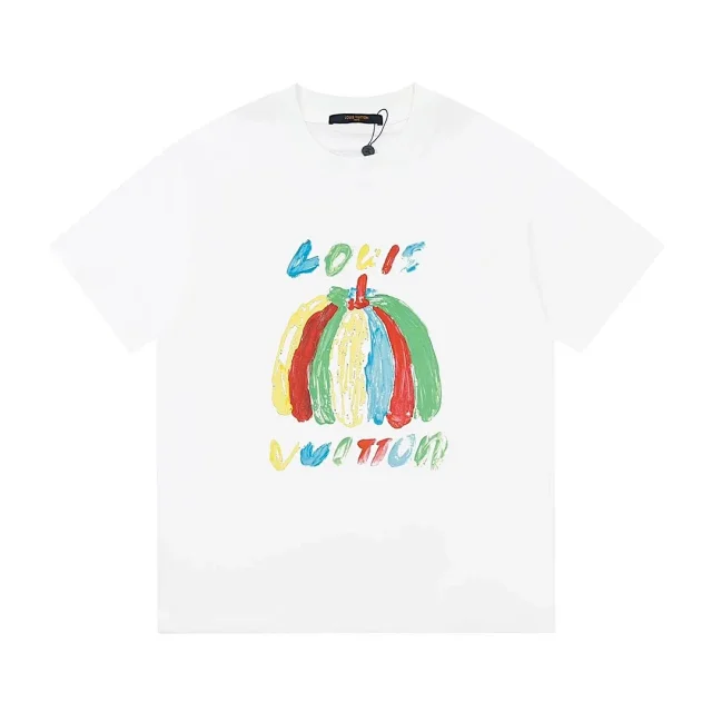 Louis Vuitton T-Shirts Short-Sleeve Graphic T-Shirt product detail image 13