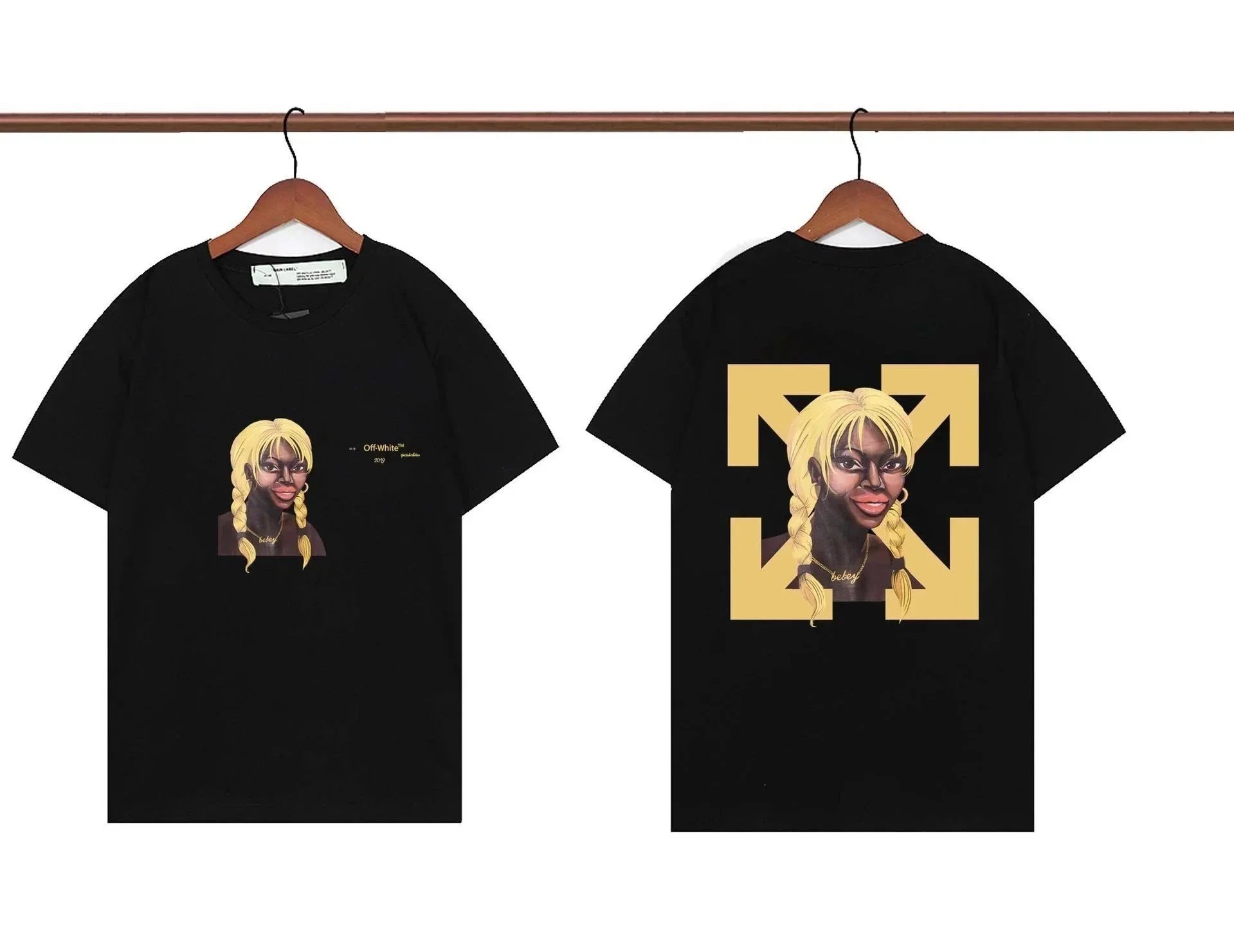 Off-White T-Shirts Graphic Print — 37