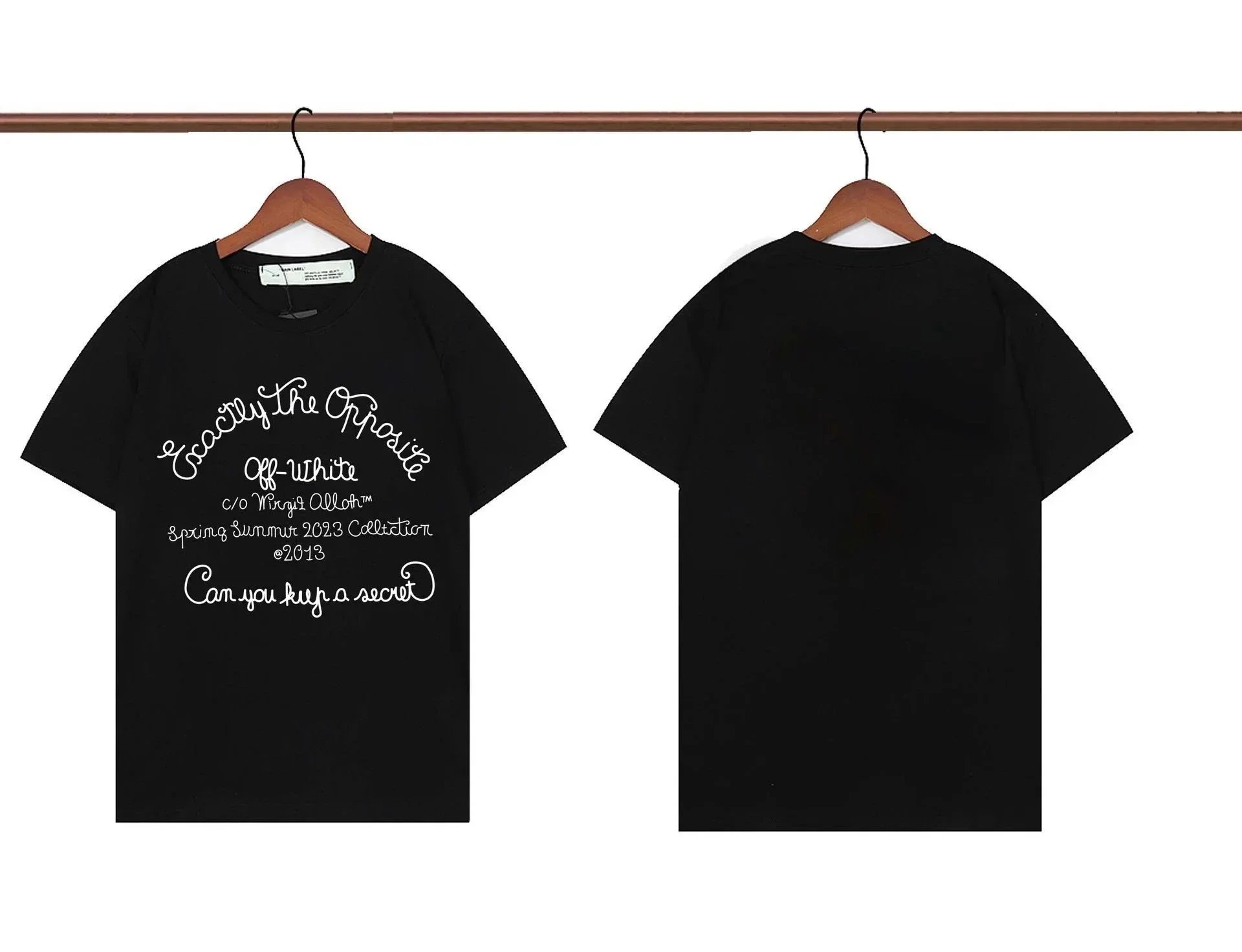 Off-White T-Shirts Graphic Print — 21