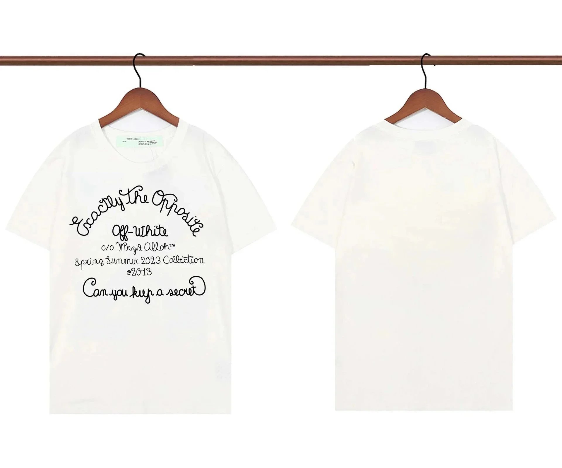 Off-White T-Shirts Graphic Print — 22