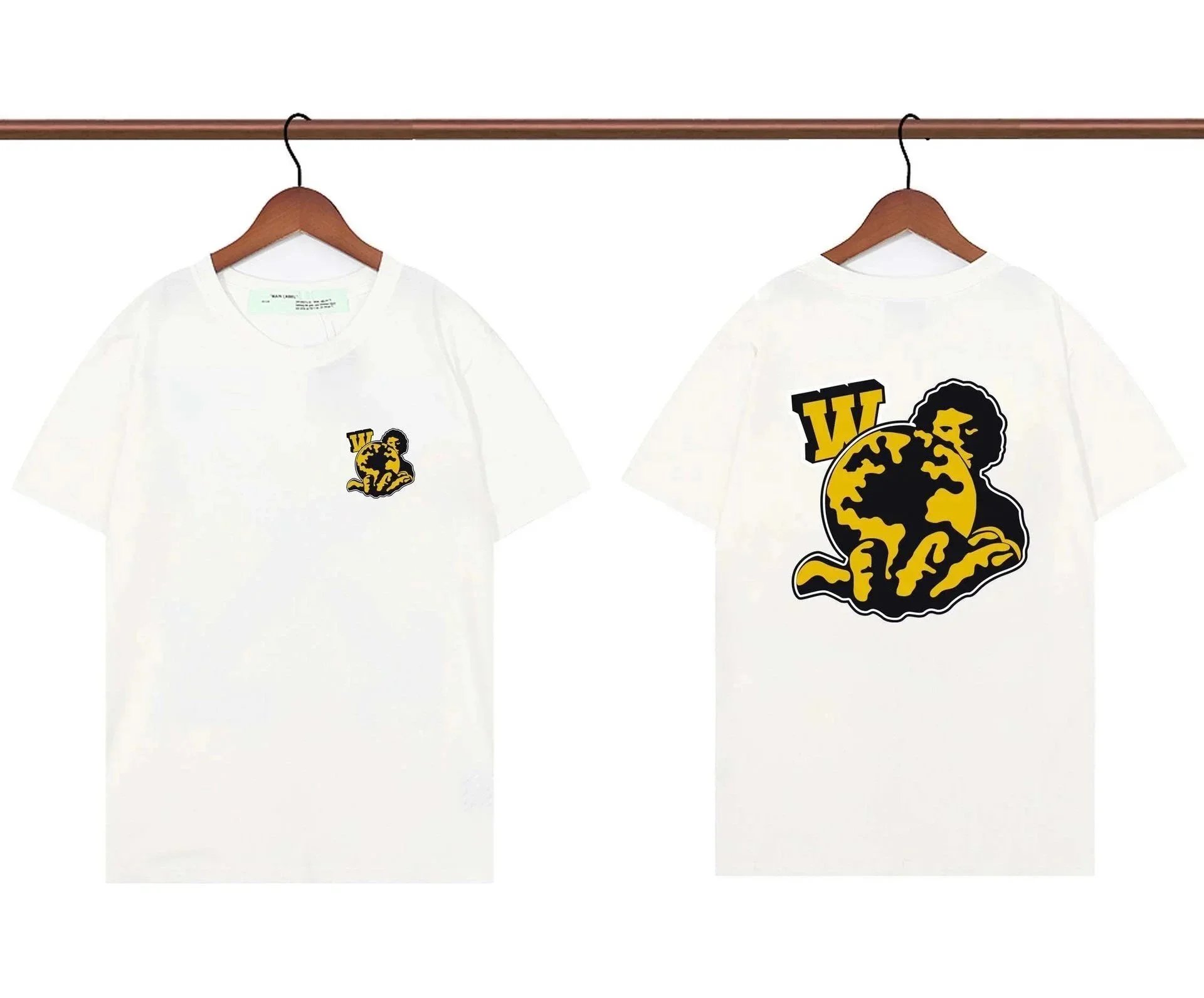 Off-White T-Shirts Graphic Print — 32
