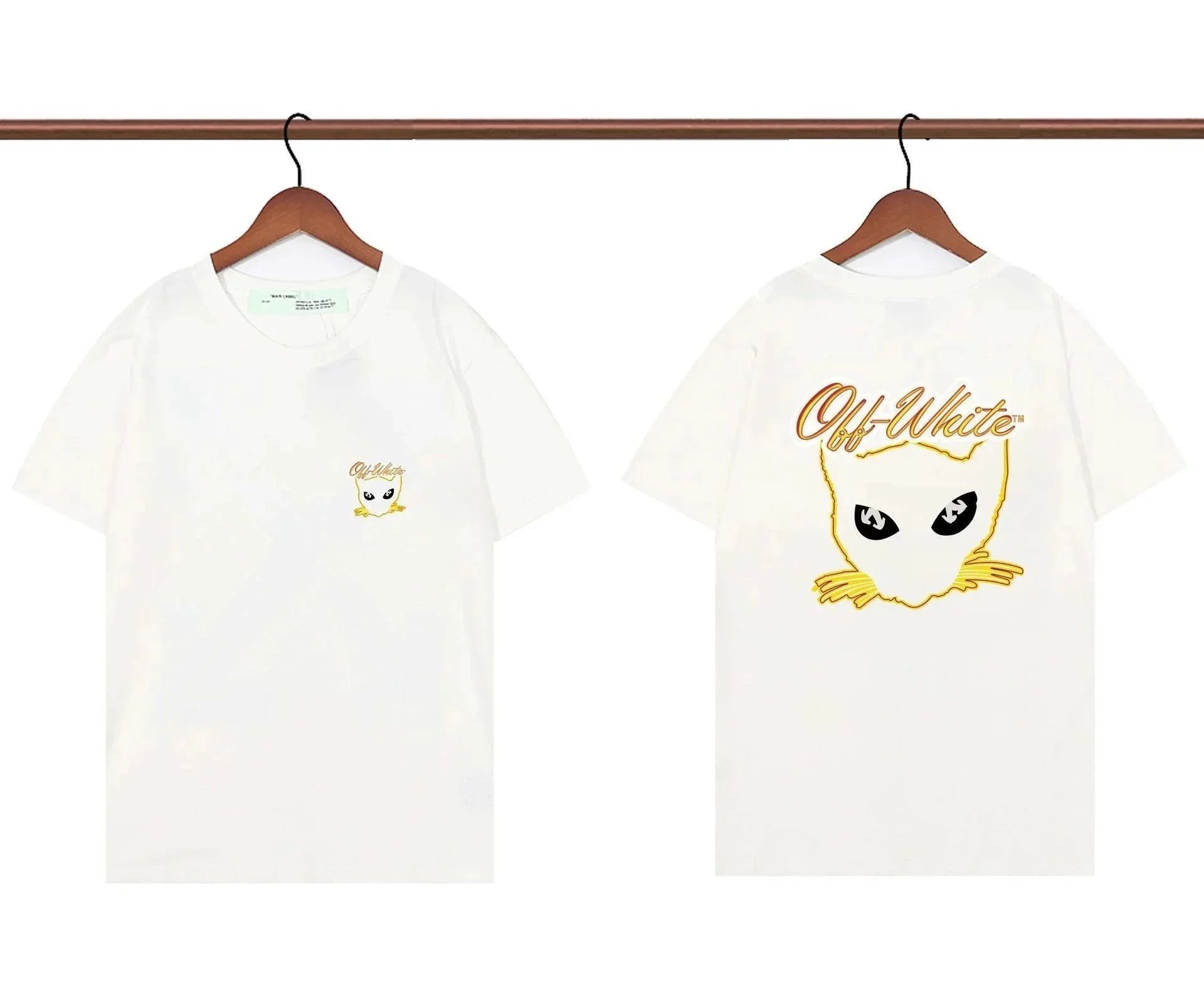 Off-White T-Shirts Graphic Print — 34