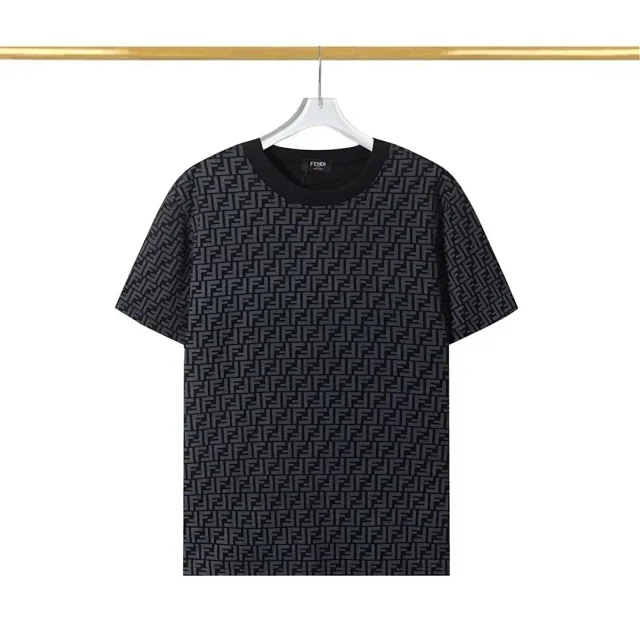 Fendi T-Shirts Short-Sleeve Graphic Logo T-Shirt product detail image 29
