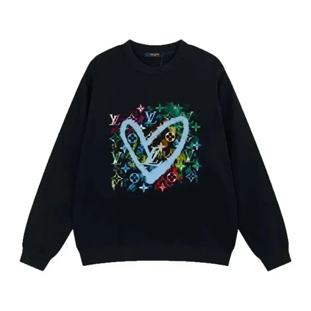 Louis Vuitton Hoodies & Sweatshirts Long-Sleeve Crewneck Graphic Sweatshirt product detail image 9