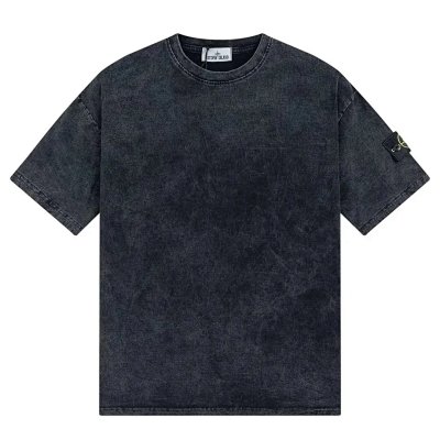 Stone Island Washed Denim T-Shirt [39 styles]