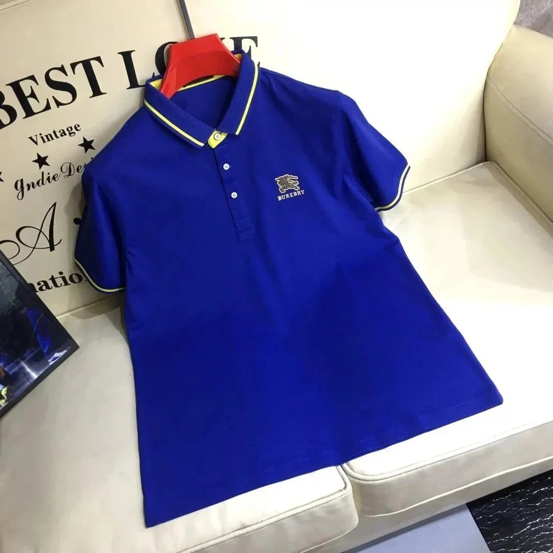 Burberry Shirts Short-Sleeve Polo and Striped T-Shirt Styles image 10