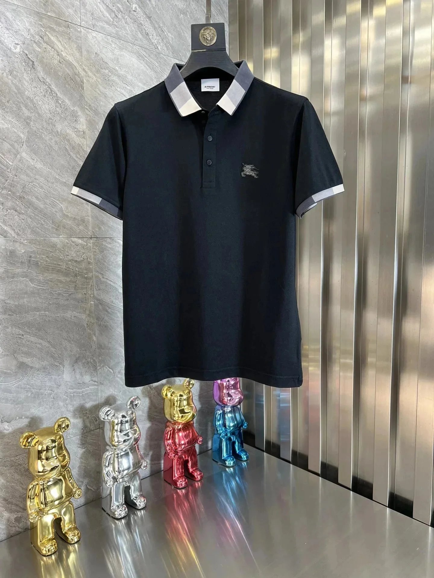 Burberry Shirts Short-Sleeve Polo and Striped T-Shirt Styles image 12