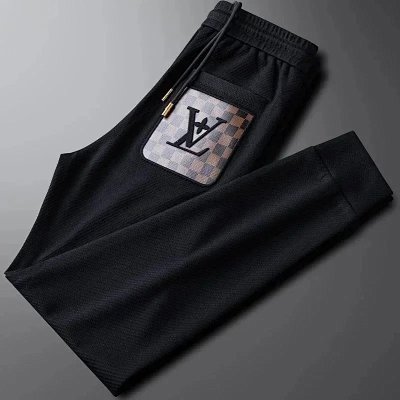 Louis Vuitton Damier Check Patch Jogger Pants [3 styles]