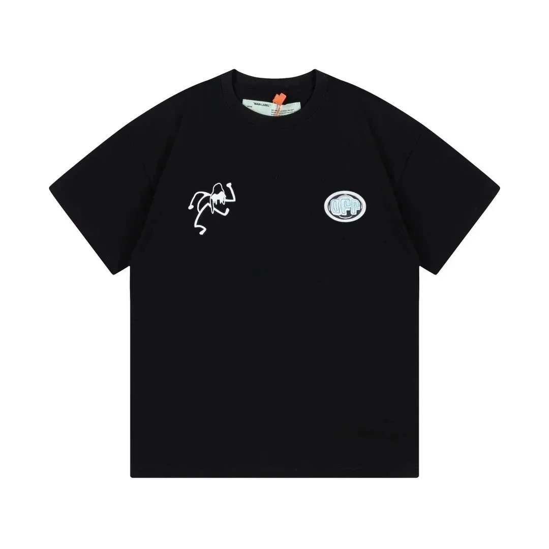 Off-White T-Shirts Short-Sleeve Graphic Print image 14