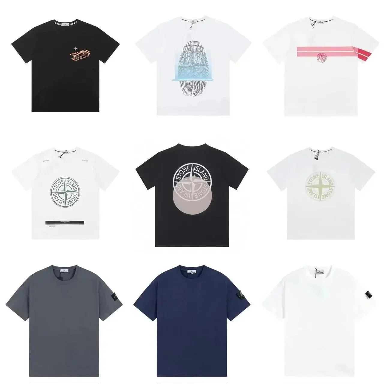 Stone Island Compass Logo T-Shirt [39 styles] | 7473694770