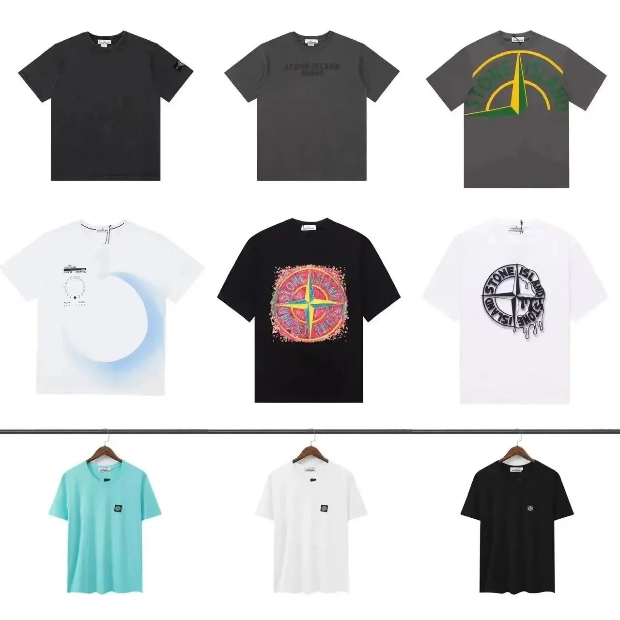 Stone Island Compass Logo T-Shirt [34 styles] | 7471804939