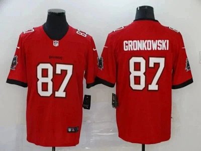 Nike Vapor Untouchable Limited Tampa Bay Buccaneers Rob Gronkowski #87 Red Game Jersey [20 styles]