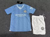 Manchester City 2023-24 Home Kit (Jersey + Shorts) [21 styles]