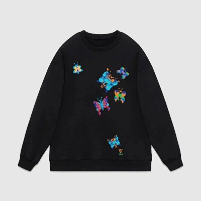 Louis Vuitton Butterfly Embroidered Sweatshirt [15 styles]