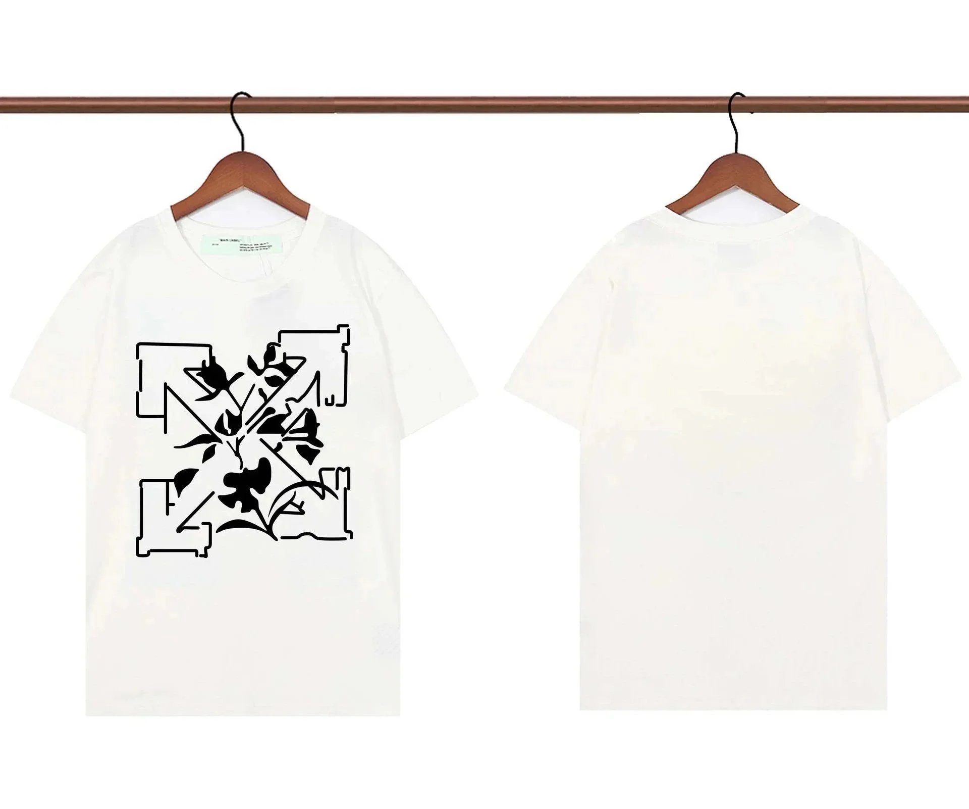 Off-White T-Shirts Graphic Print — 16