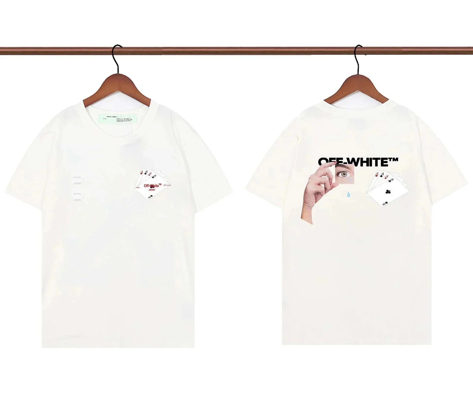 Off-White T-Shirts Graphic Print — 40