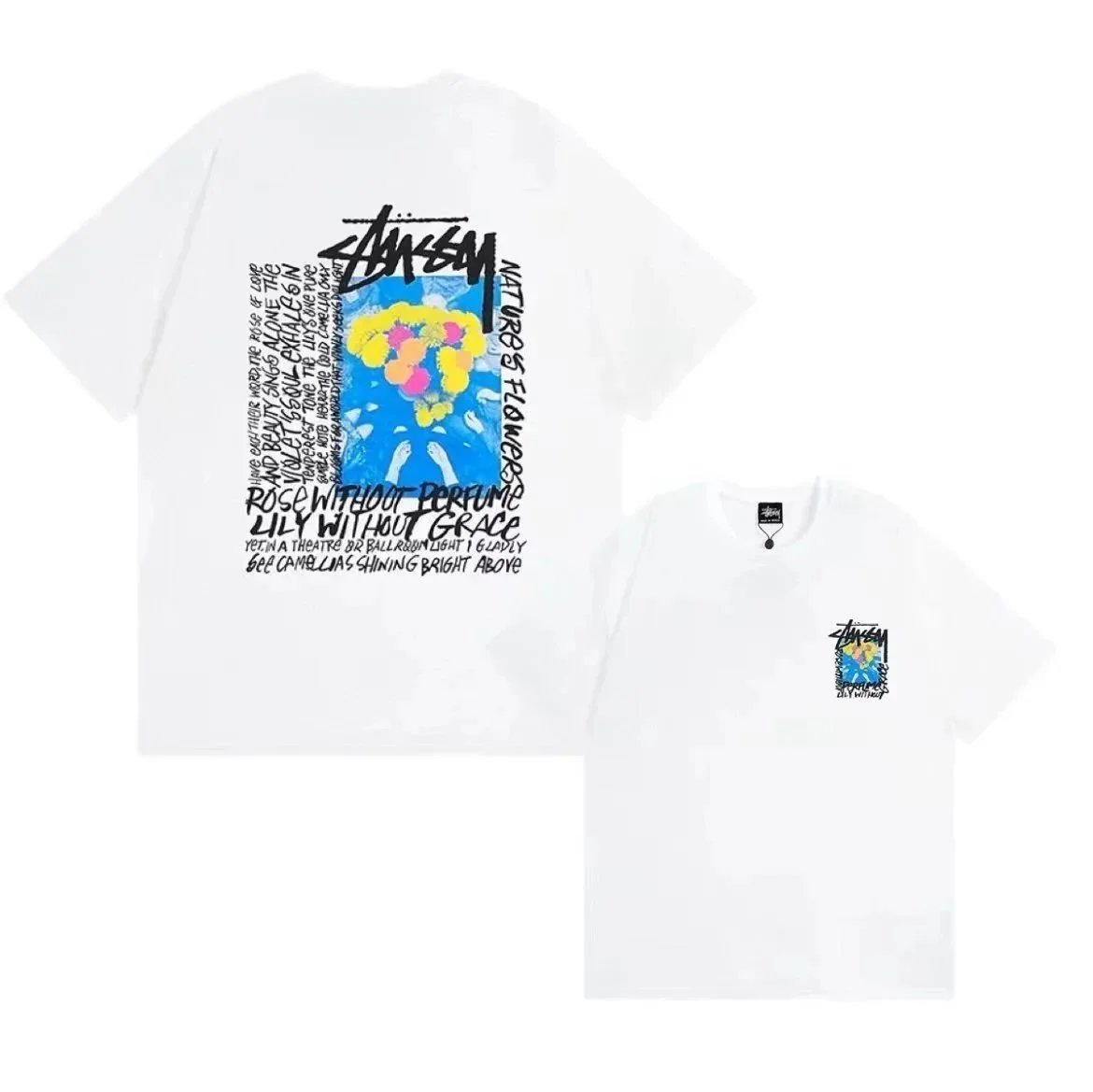 Stüssy T-Shirts Short-Sleeve Logo Graphic — 4