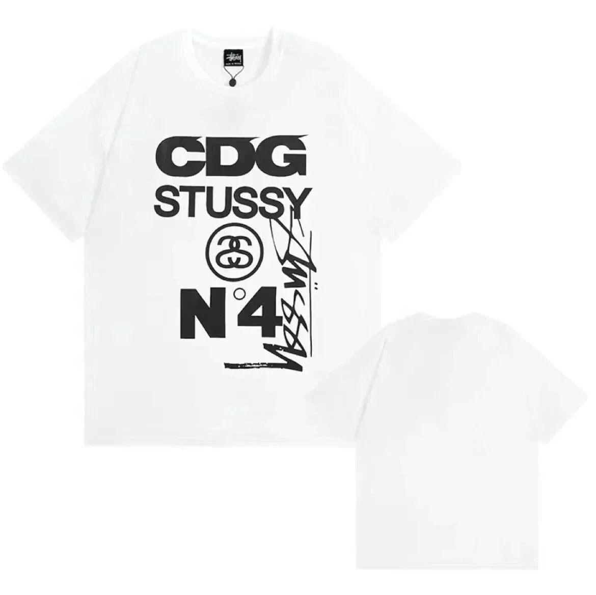 Stüssy T-Shirts Short-Sleeve Logo Graphic — 19