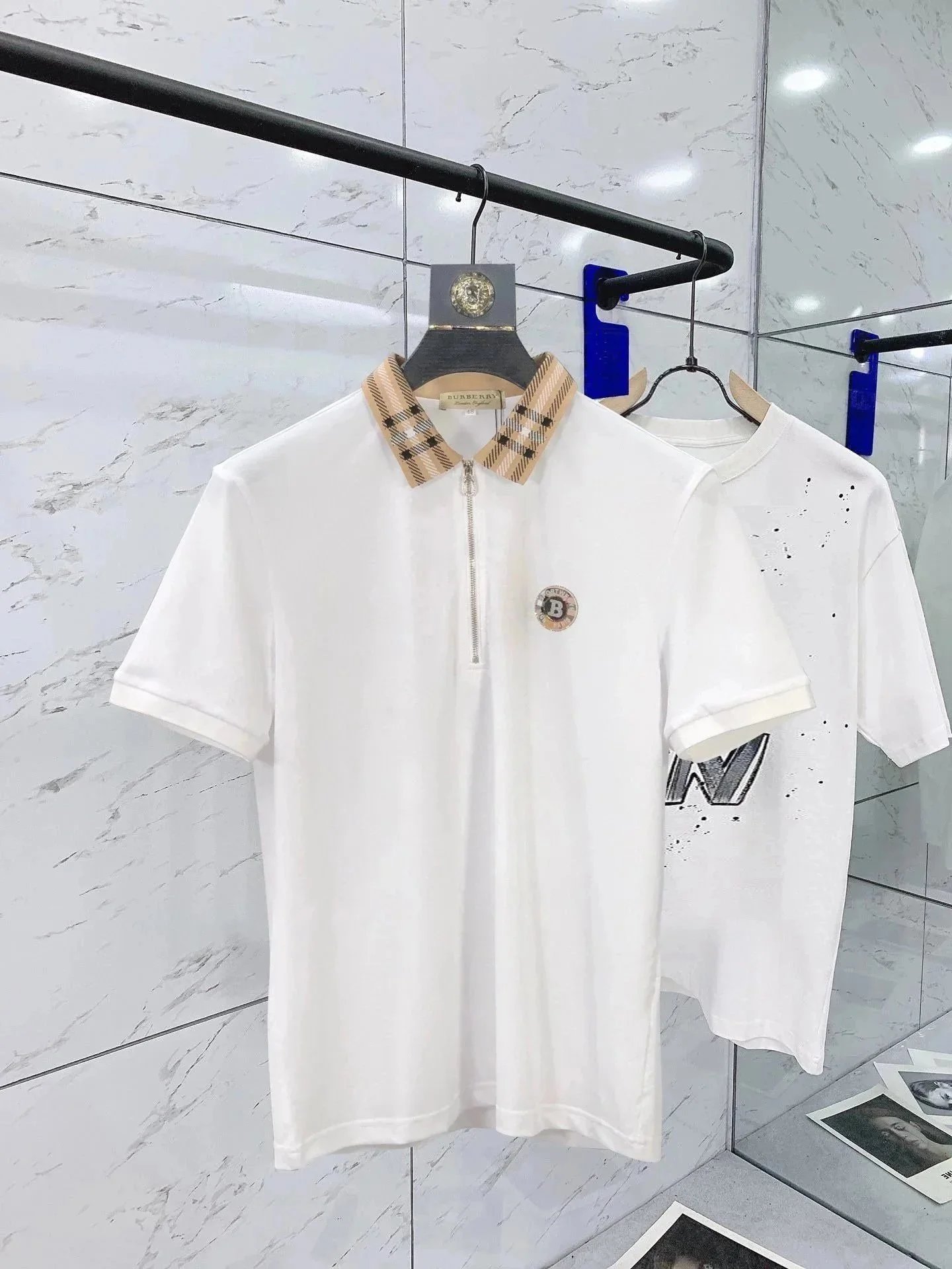 Burberry Shirts Short-Sleeve Polo Shirt image 7
