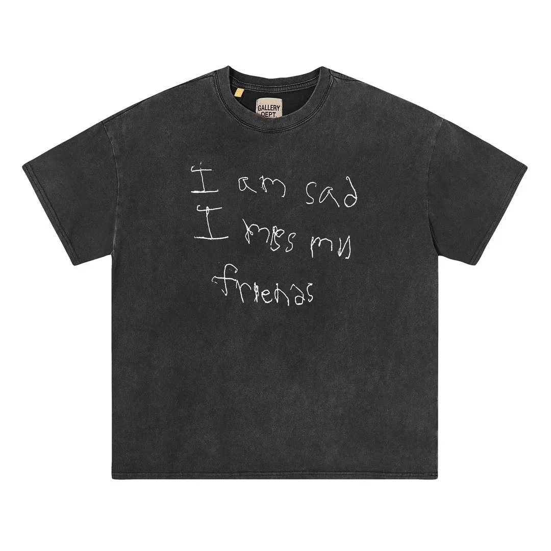 Gallery Dept. T-Shirts Washed Graphic Short-Sleeve T-Shirt image 2