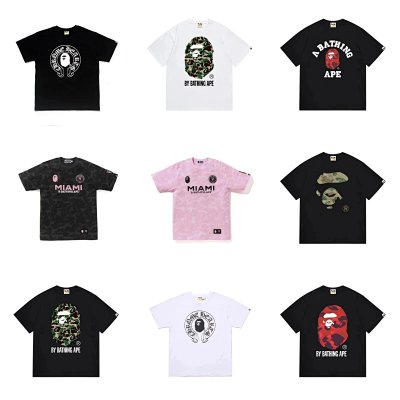 A BATHING APE ABC Camo / One Heart / MIAMI Collection T-Shirts [40 styles]