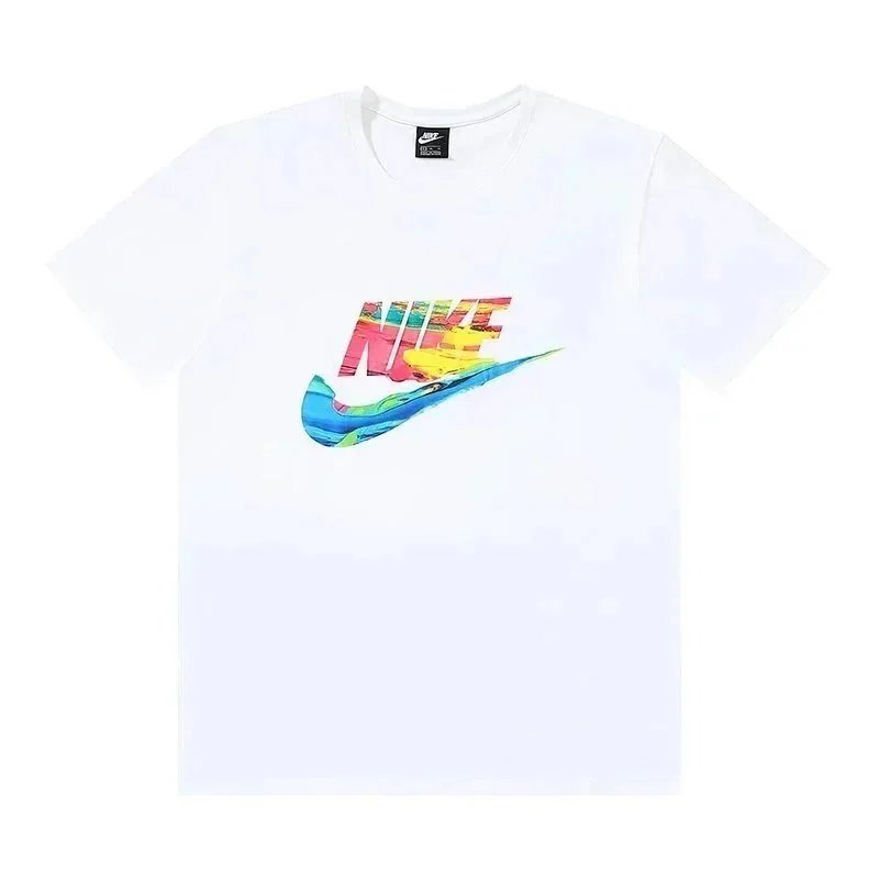 Nike T-Shirts Short-Sleeve Graphic Logo T-Shirt image 6