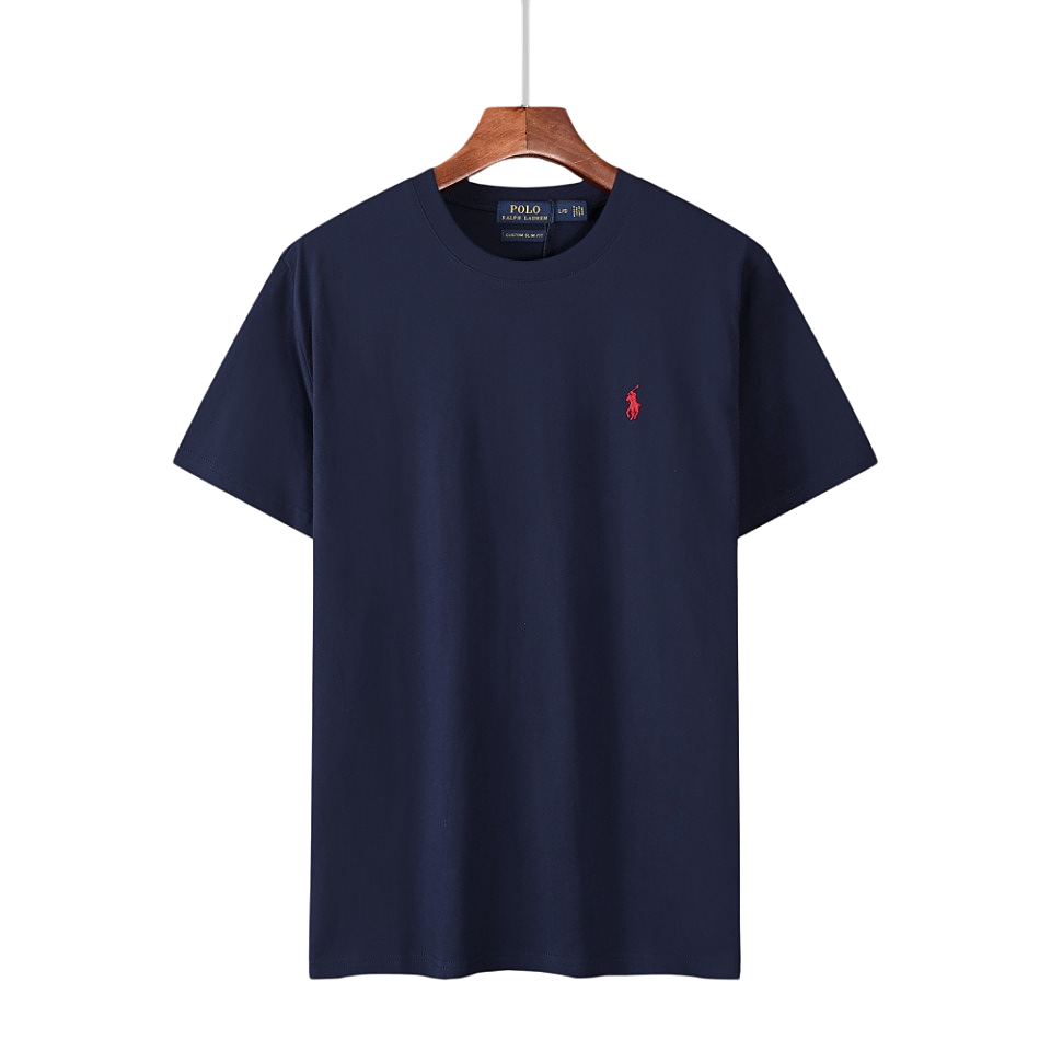 Polo Ralph Lauren T-Shirts Short-Sleeve Crewneck T-Shirt with Embroidered Pony Logo image 6
