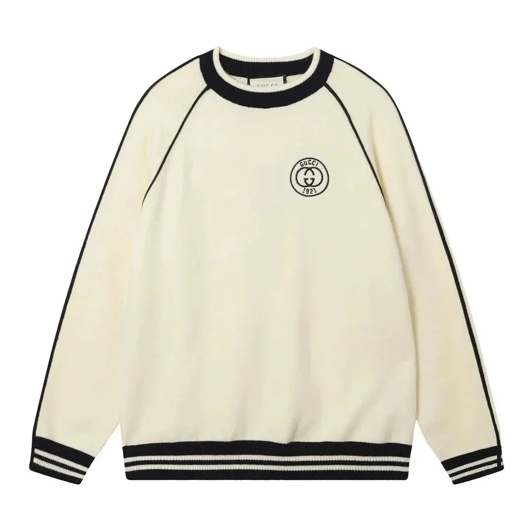 Gucci Knitwear Bee-patch striped cardigan image 3