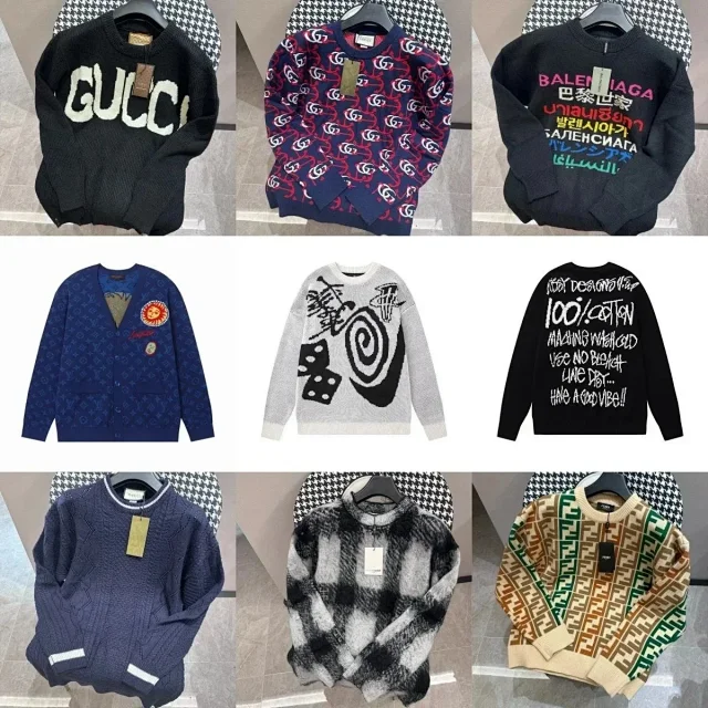 Gucci Knitwear Bee-patch striped cardigan product detail image 1