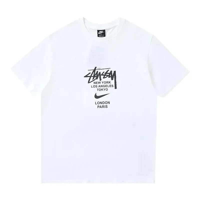 Nike T-Shirts Short-Sleeve Graphic Logo T-Shirt — 10