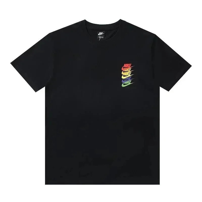 Nike T-Shirts Short-Sleeve Graphic Logo T-Shirt — 21