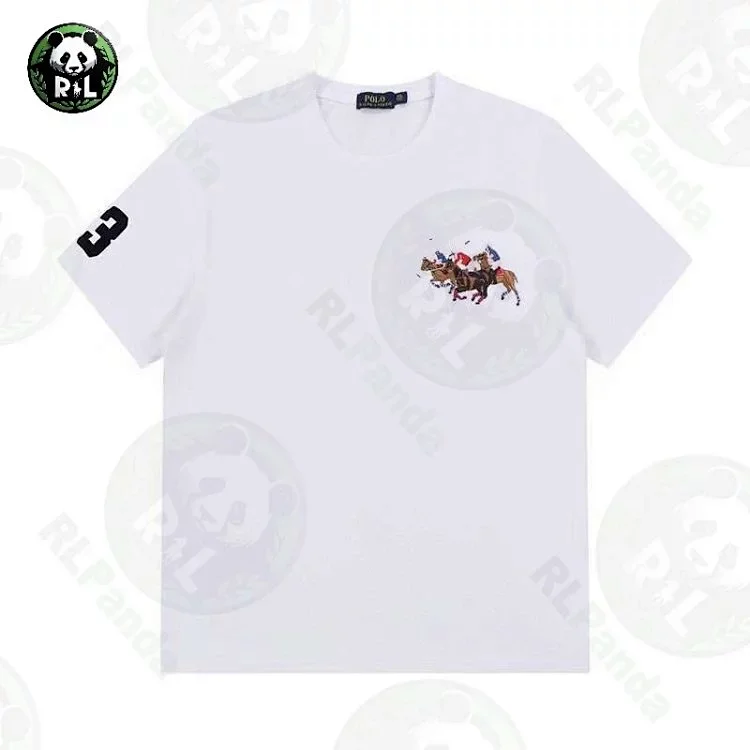 Polo Ralph Lauren T-Shirts Short-Sleeve Crewneck Big Pony T-Shirt — 29