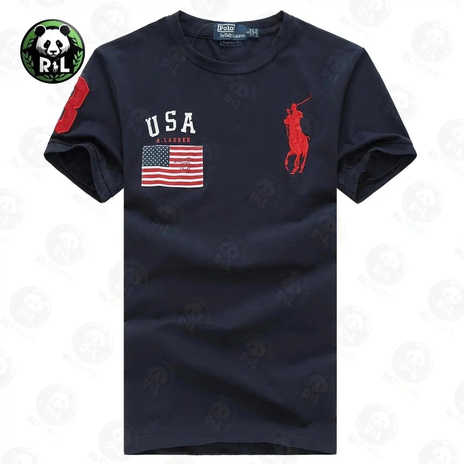 Polo Ralph Lauren T-Shirts Short-Sleeve Crewneck Big Pony T-Shirt — 26