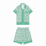 Maison Margiela Tabi Print Short-Sleeve Shirt/Shorts Set [34 styles]