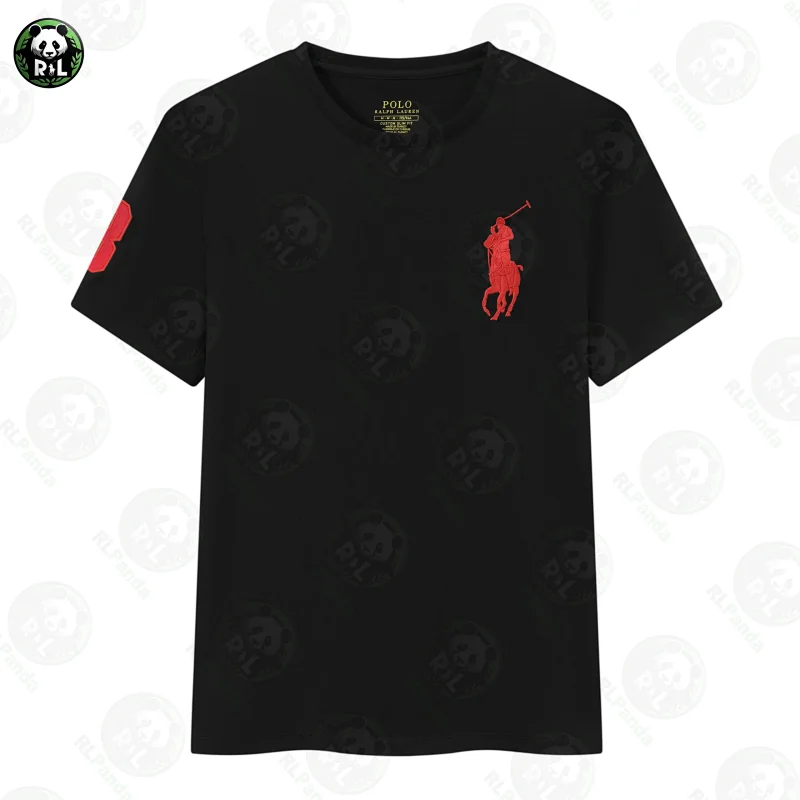 Polo Ralph Lauren T-Shirts Short-Sleeve Crewneck Big Pony T-Shirt — 1