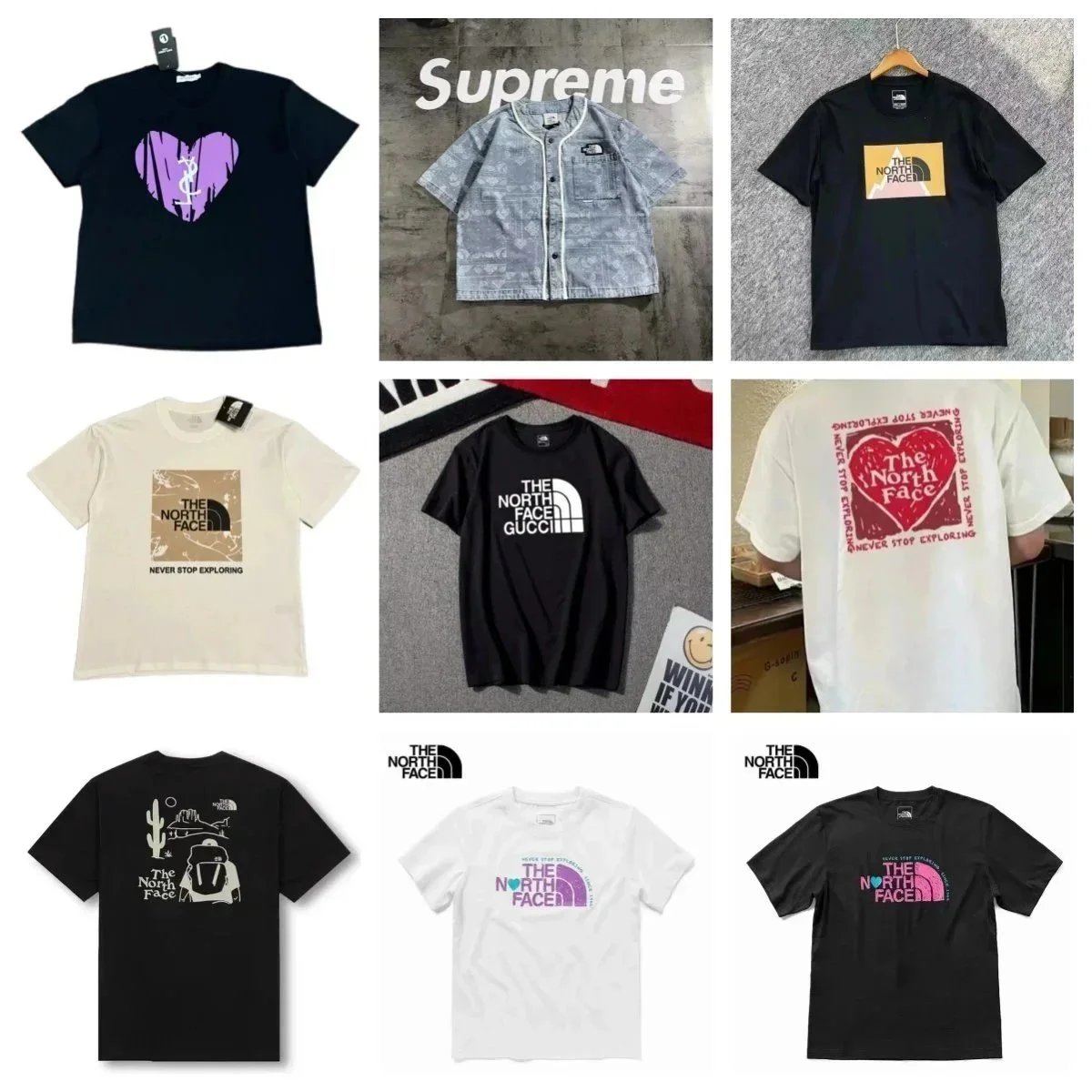 The North Face Collaborative T-Shirts [31 styles]