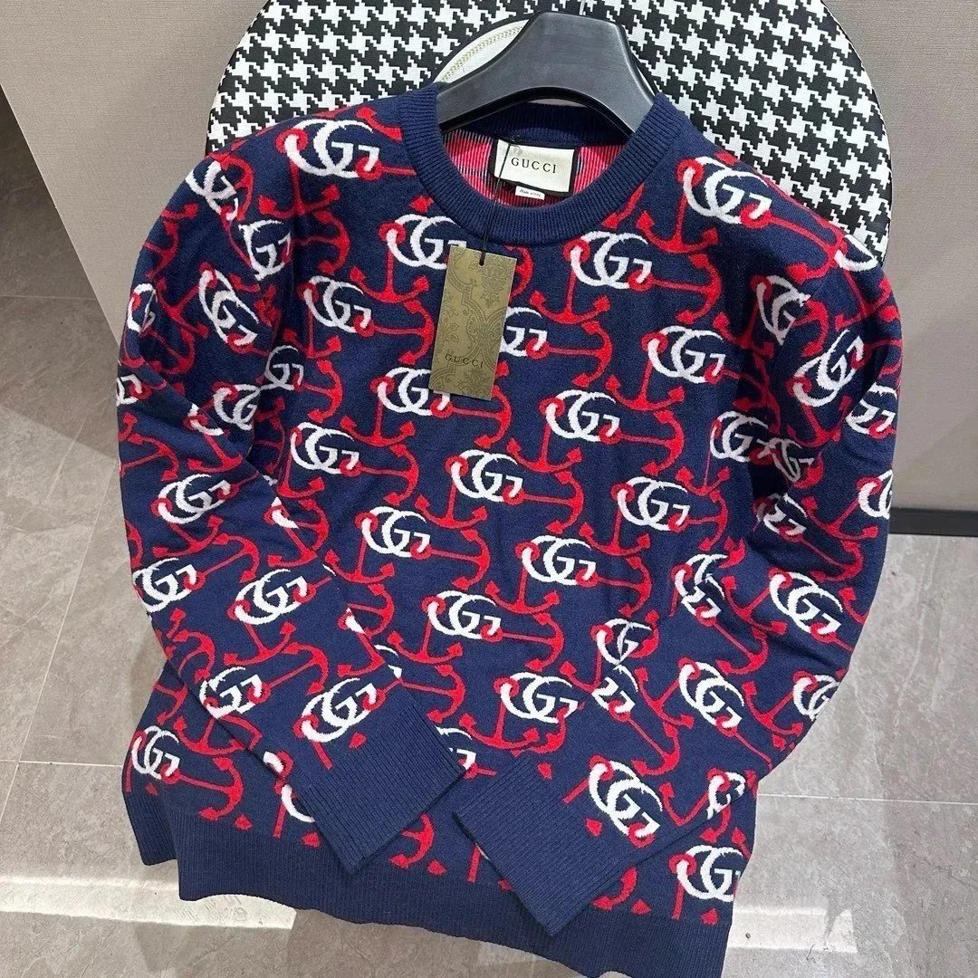 Gucci Knitwear Bee-patch striped cardigan — 33