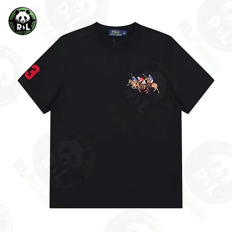Polo Ralph Lauren T-Shirts Short-Sleeve Crewneck Big Pony T-Shirt — 31