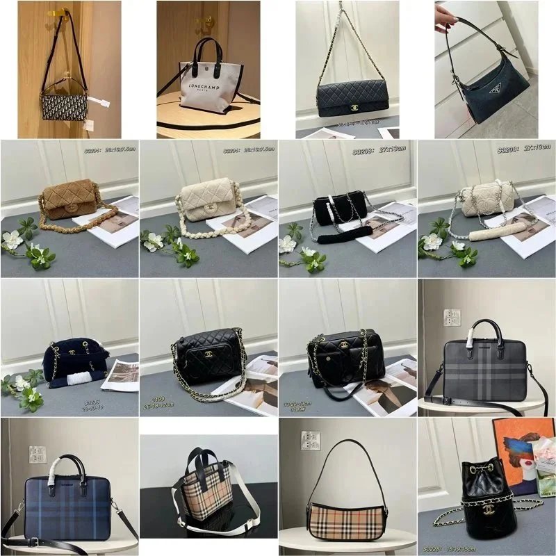 Chanel, Prada, Longchamp, Burberry Designer Handbags [40 styles]